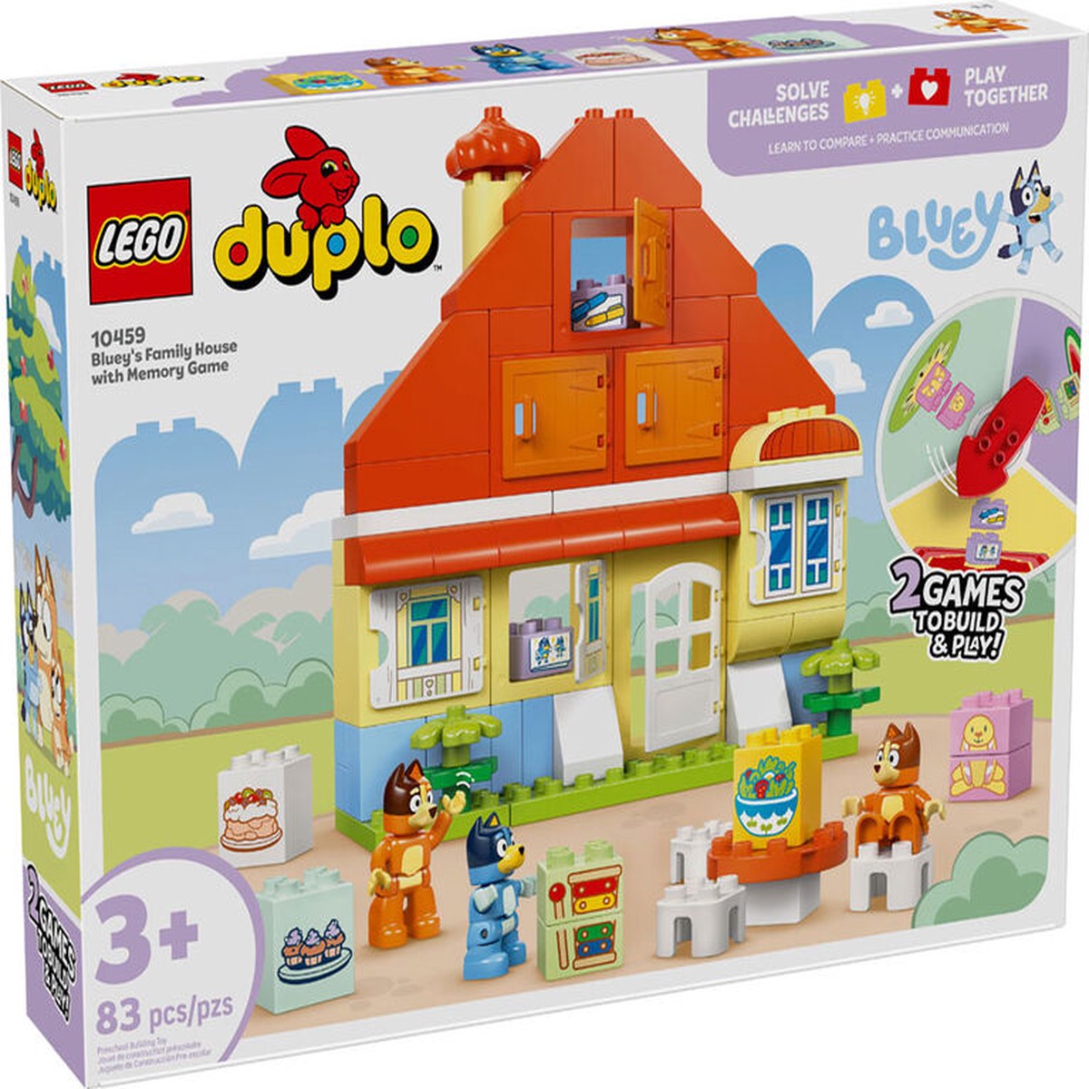 10459 Duplo - Blueys Family House with Memory Game