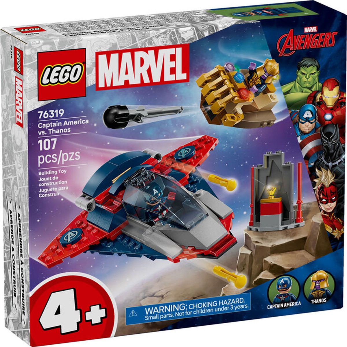 76319 Super Heroes - Captain America vs Thanos