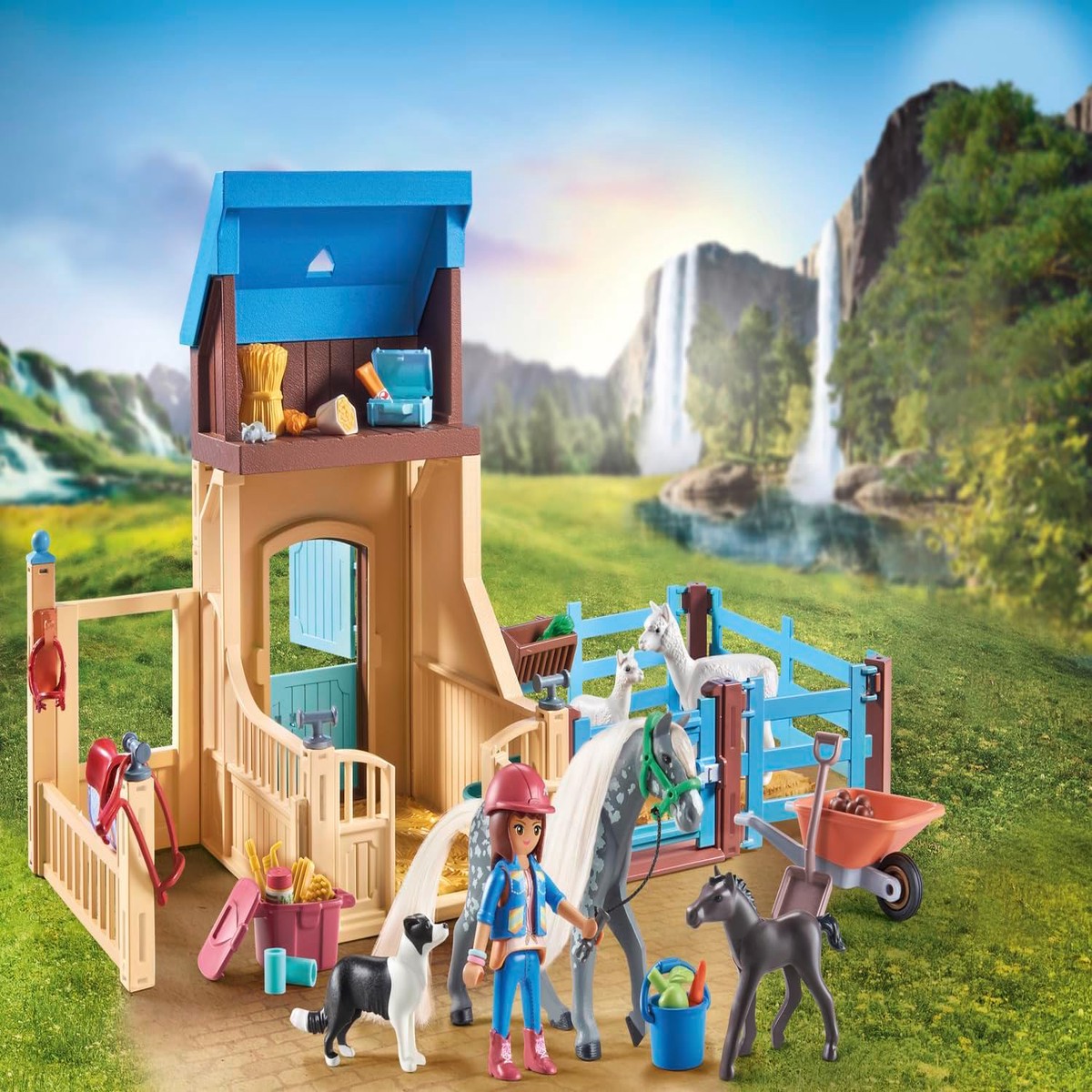 Playmobil 71353 Horses of Waterfall Amelia Whisper with Horse box