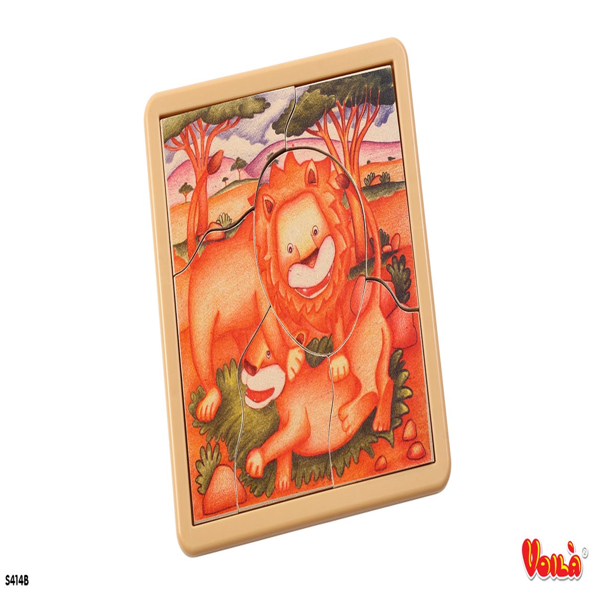 Voila Safari Jigsaws - Lion