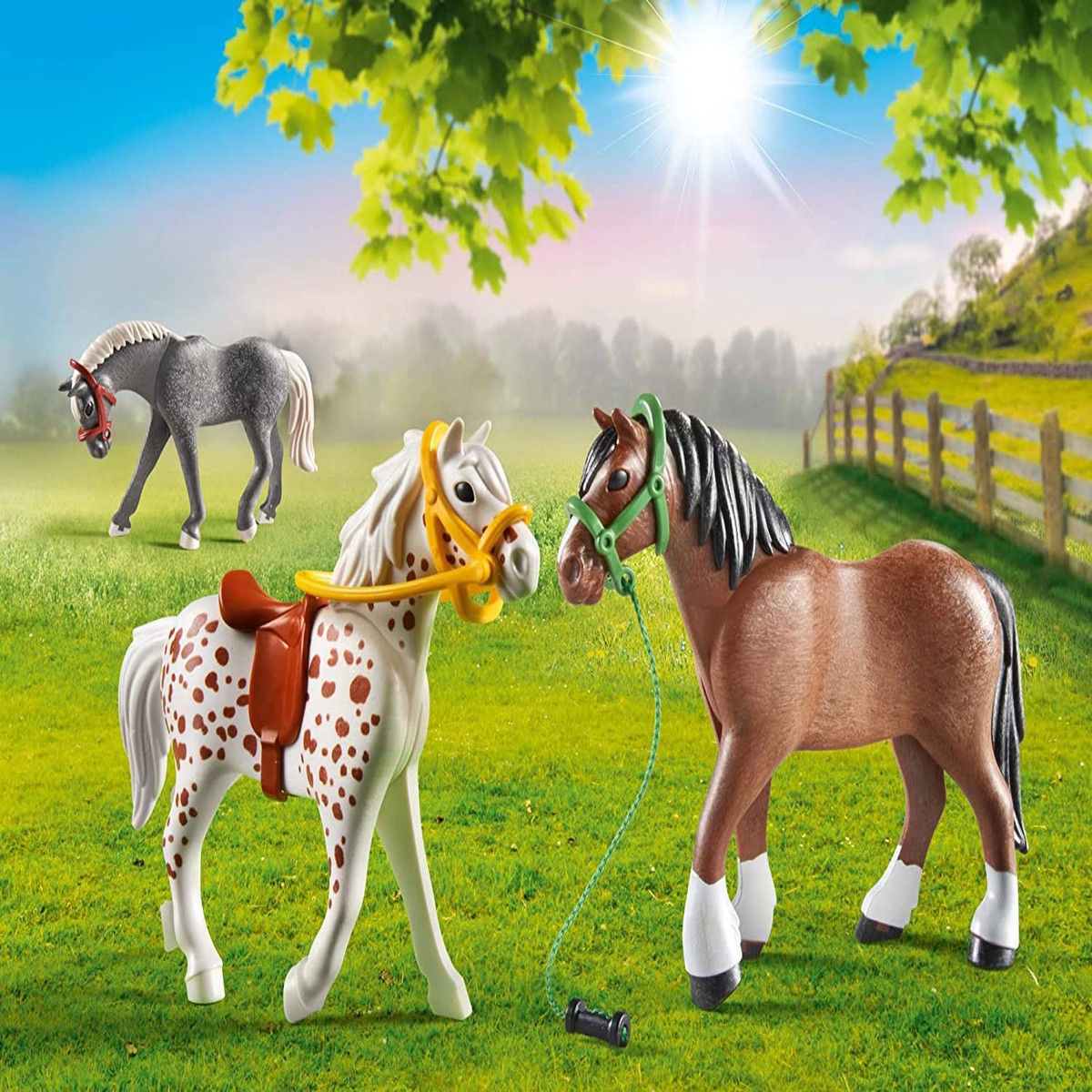 PLAYMOBIL 70683 Horse Farm-Pony Set