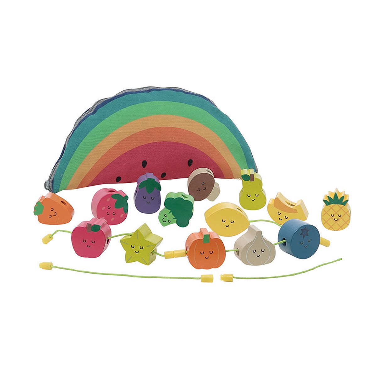 Vilac 7416 Andy Westface-Fruits wooden beads