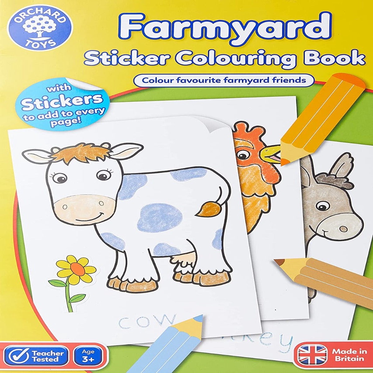 Orchard Toys CB10 Activity Book - Farm Yard