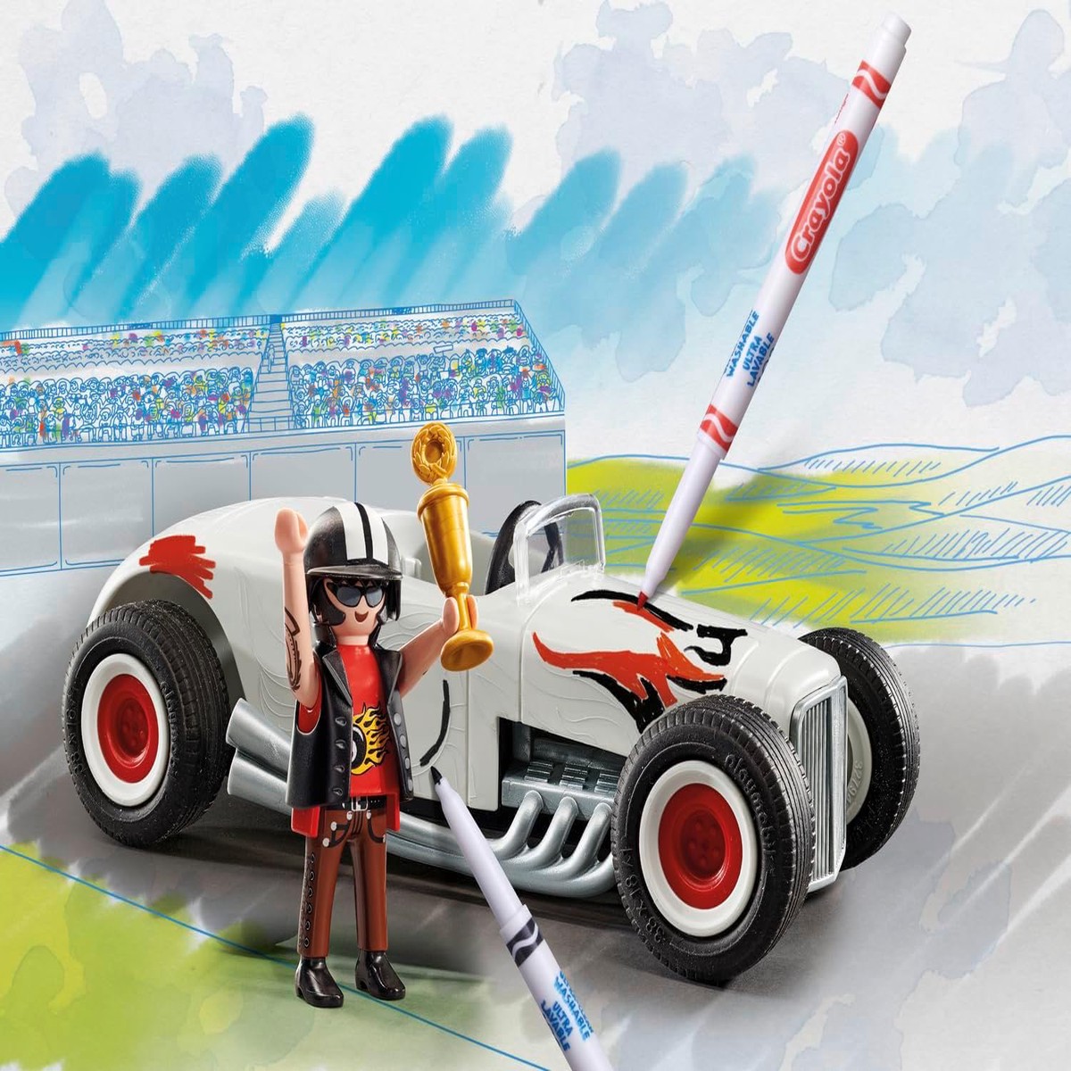 Playmobil 71376 PM Color Racing car