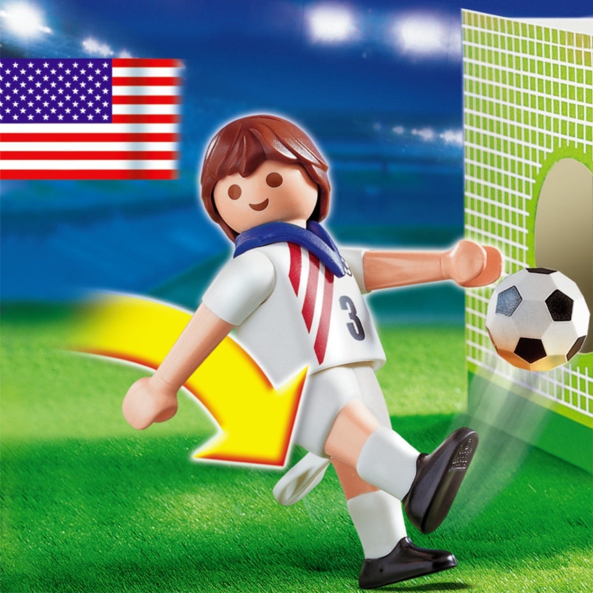 PLAYMOBIL 4716 Soccer Player - USA