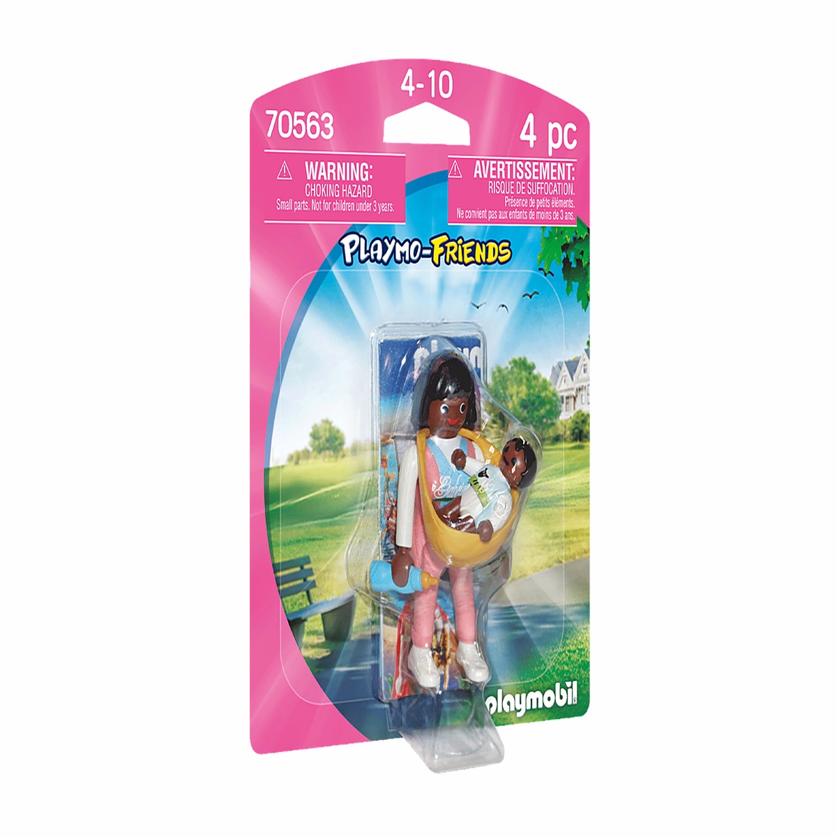PLAYMOBIL 70563 Playmo Friends-Mother with Baby Carrier