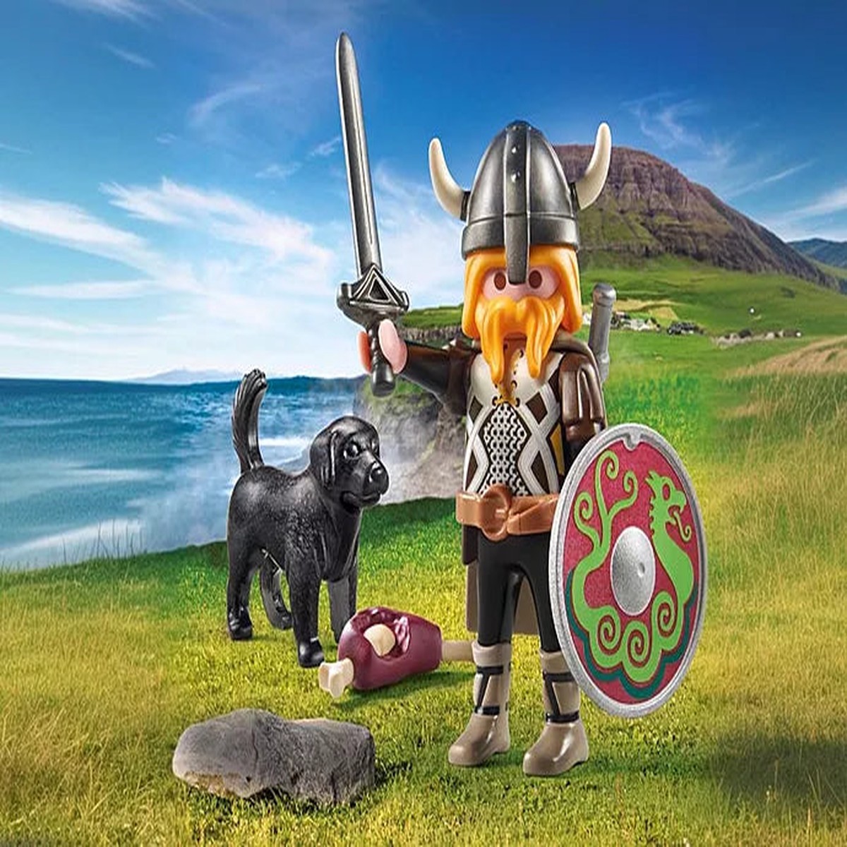 Playmobil 71755 Special Plus Viking with Guard Dog