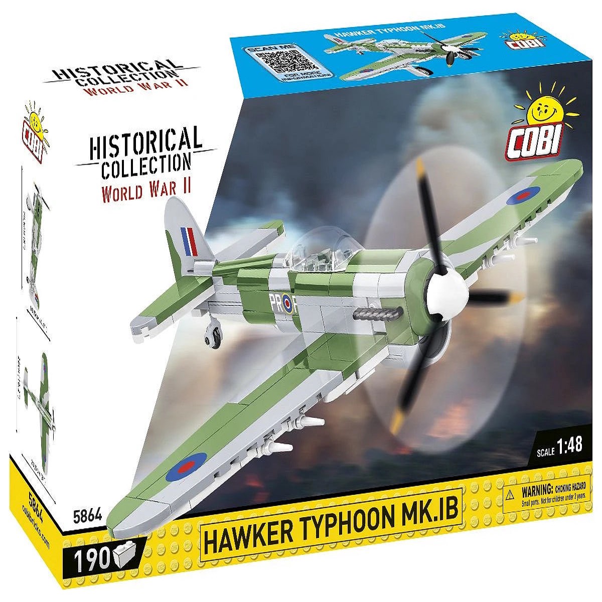 Cobi 5860 Hawker Typhoon MkIB 148 Set