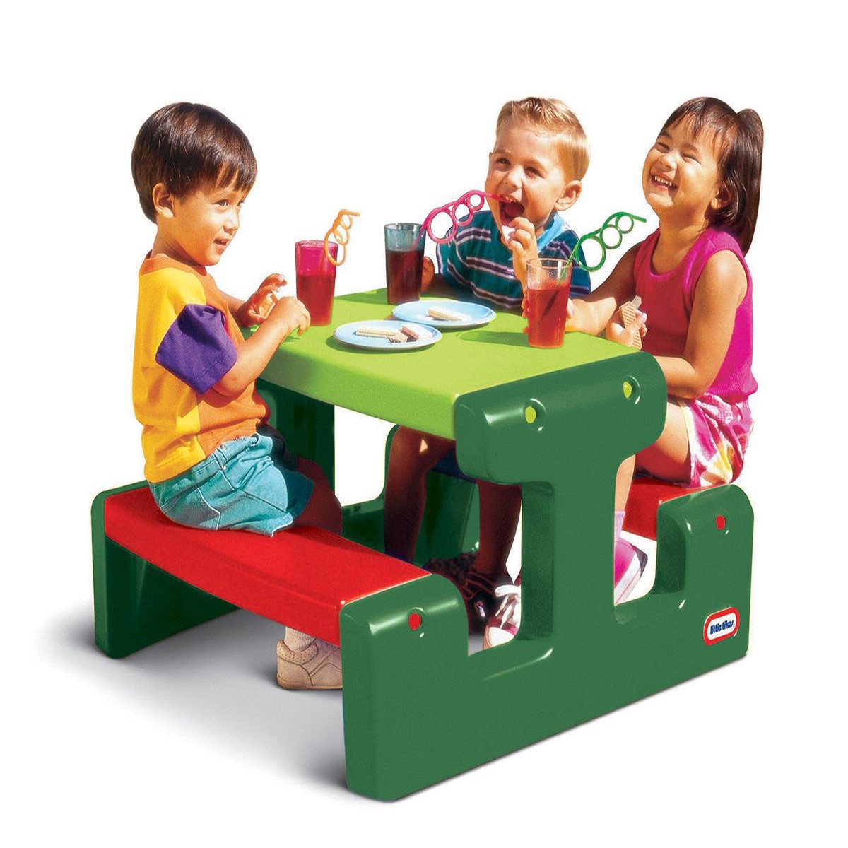 Little Tikes Junior Picnic Table Evergreen