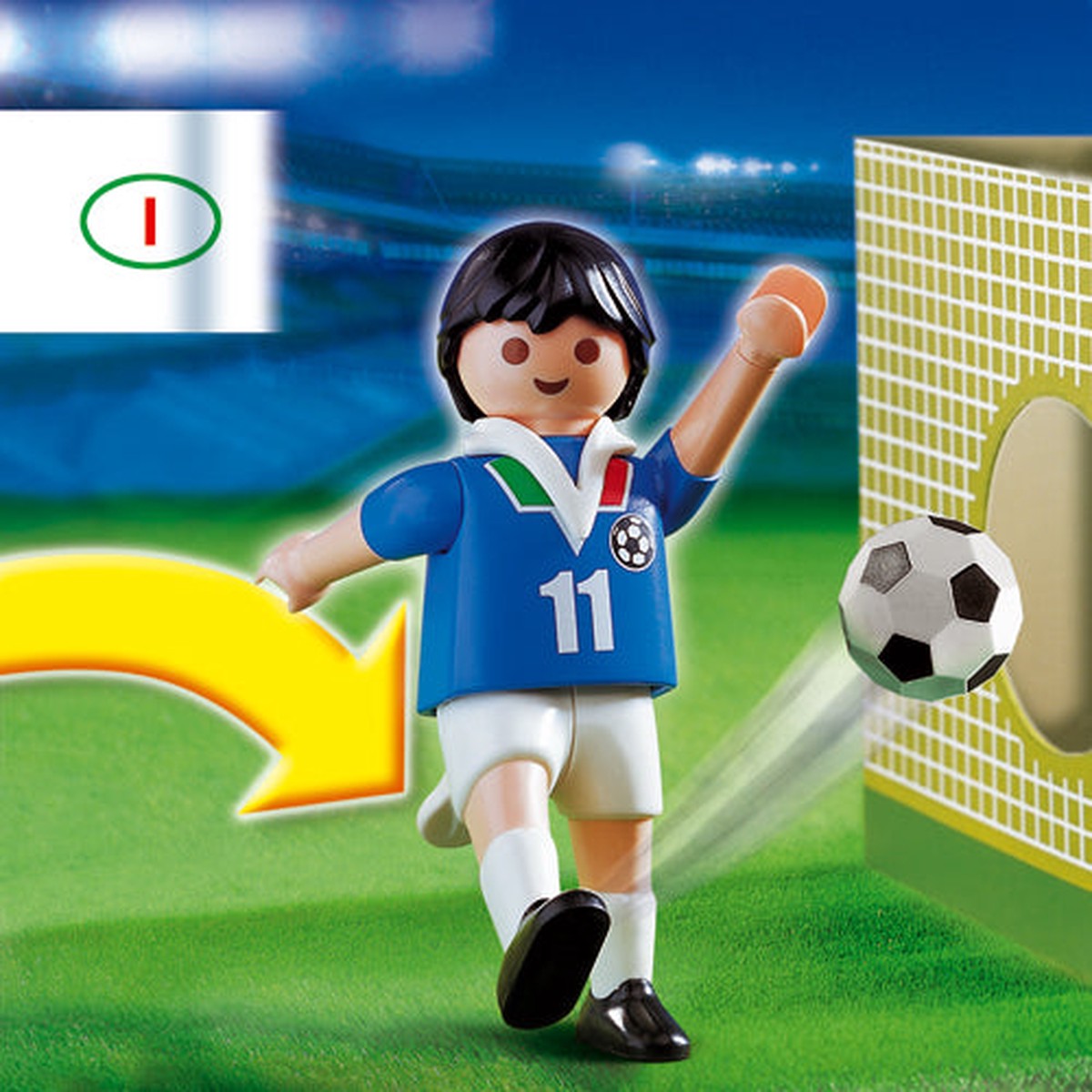 PLAYMOBIL 4712 Soccer Player - Italy