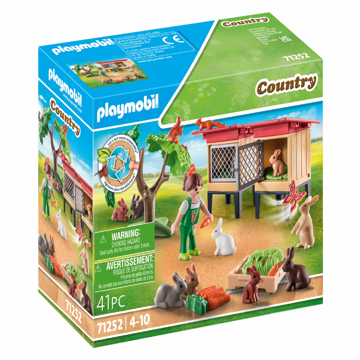 Playmobil 71252 Country-Rabbit Hutch