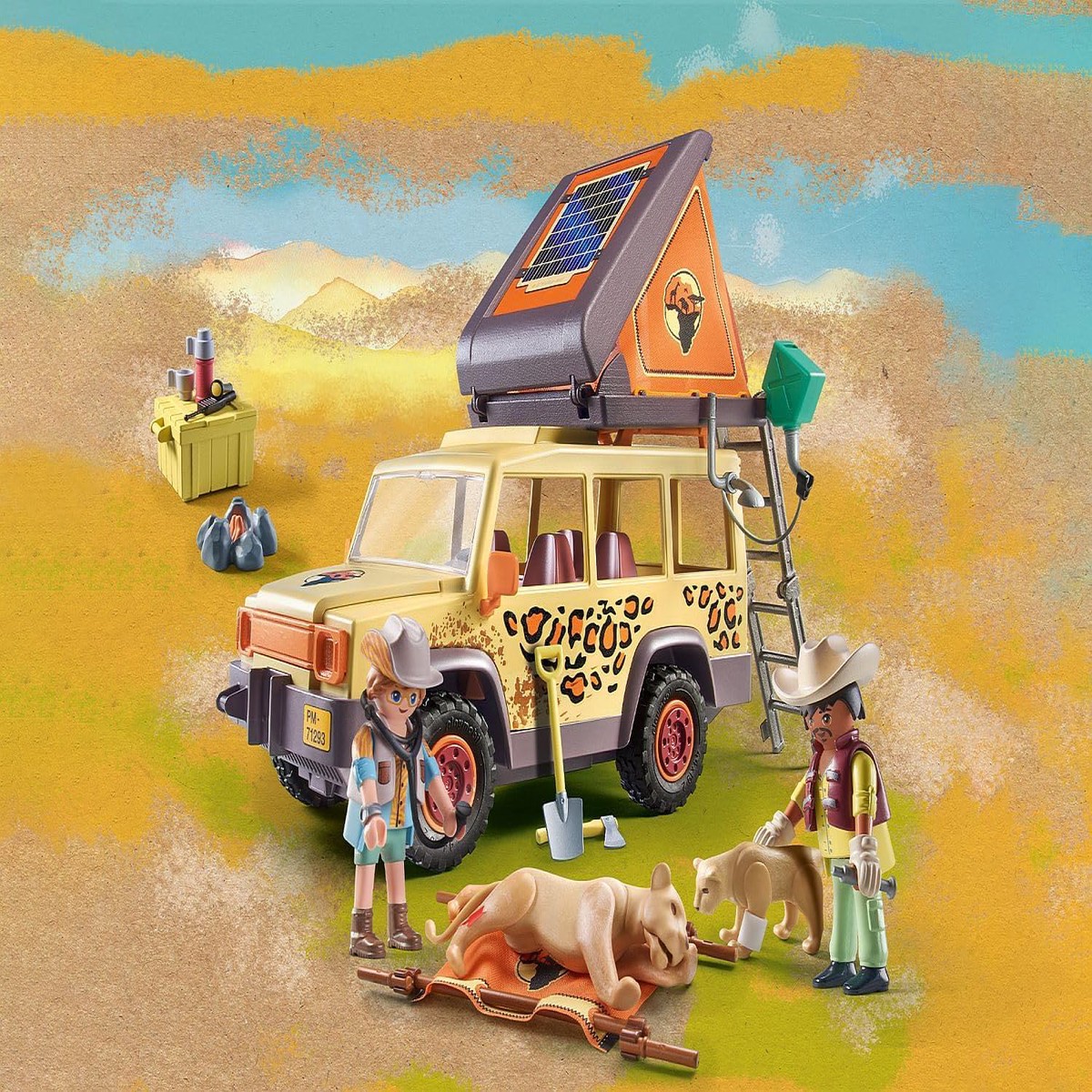 PLAYMOBIL 71293 Wiltopia - Rescue all-terrain vehicle