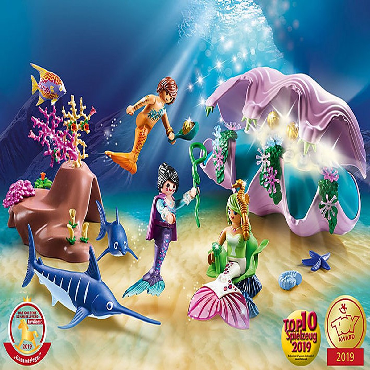 Playmobil Mermaid-Pearl Shell Nightlight