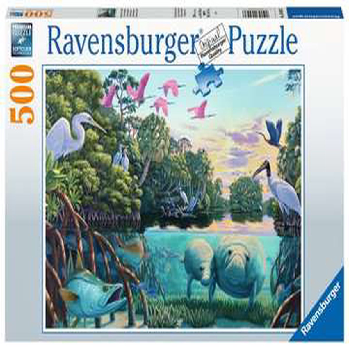 Ravensburger - 500pc Manatee Moments