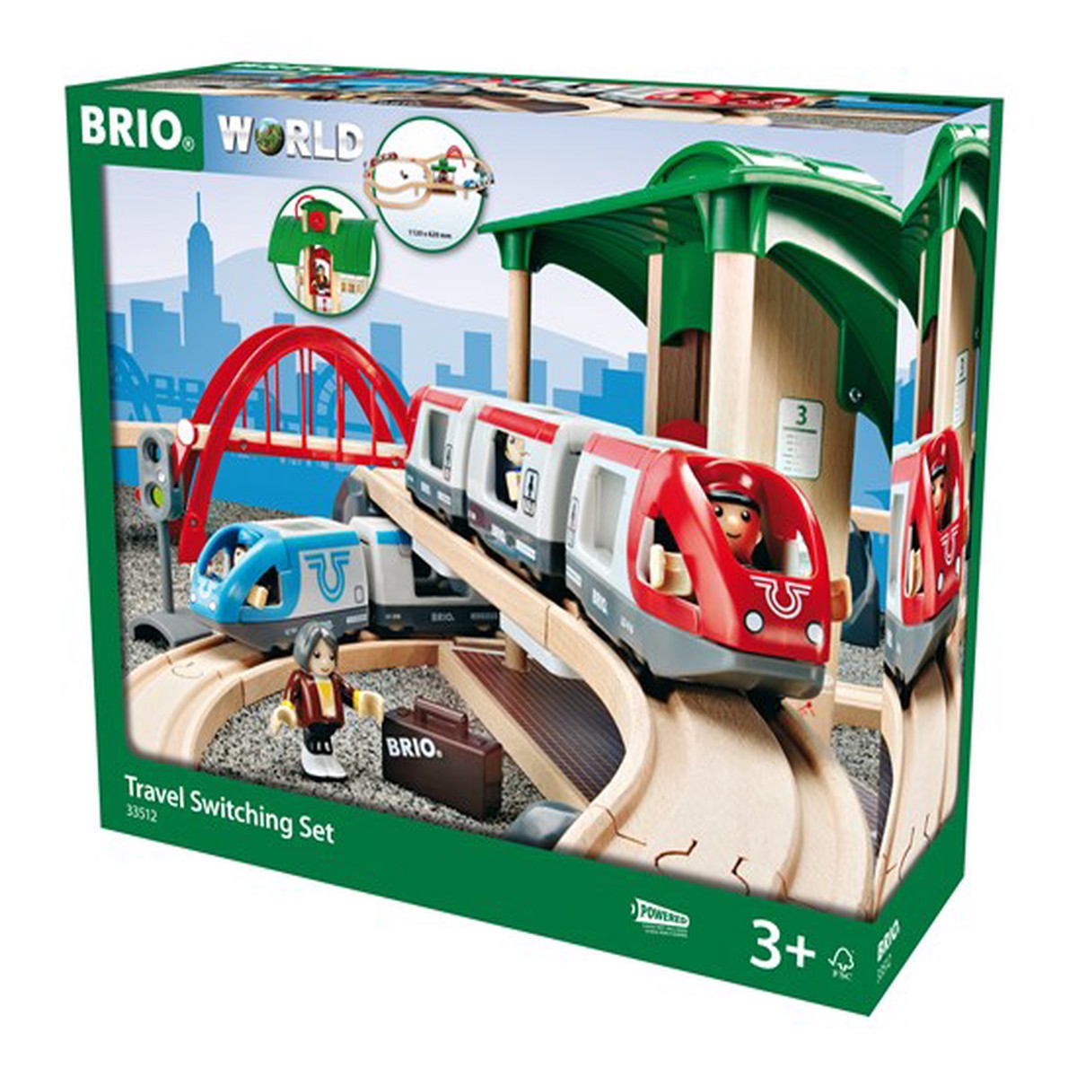 Brio Train Set - Travel Switching