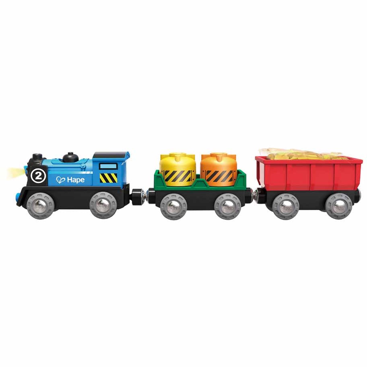 Hape Train - Battery Powered Rolling Stock Set