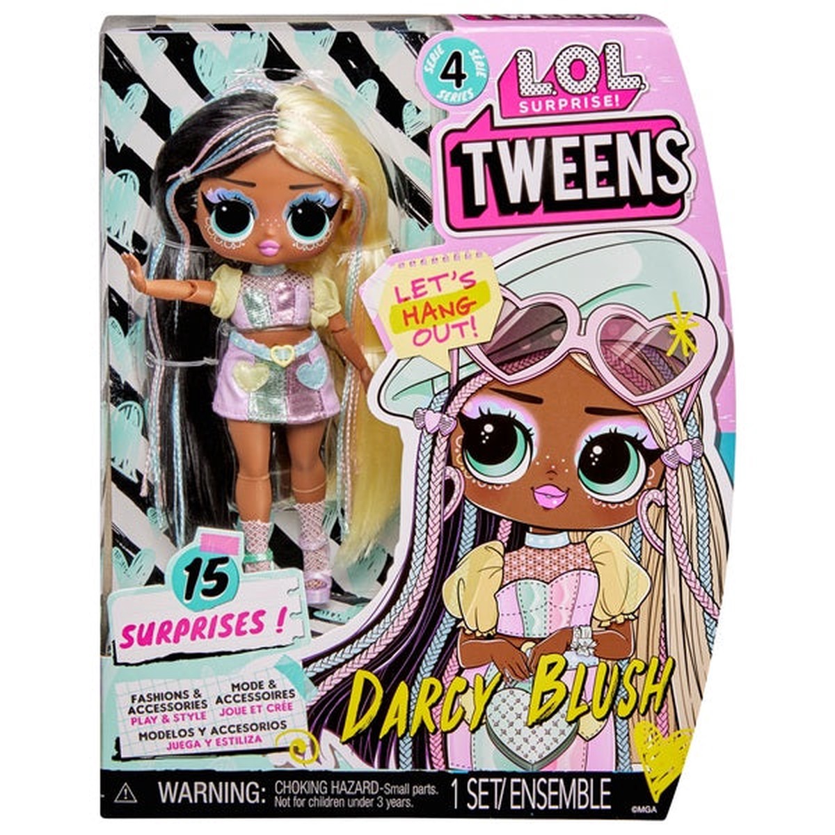 LOL Surprise Tweens Darcy Blush Doll Series 4