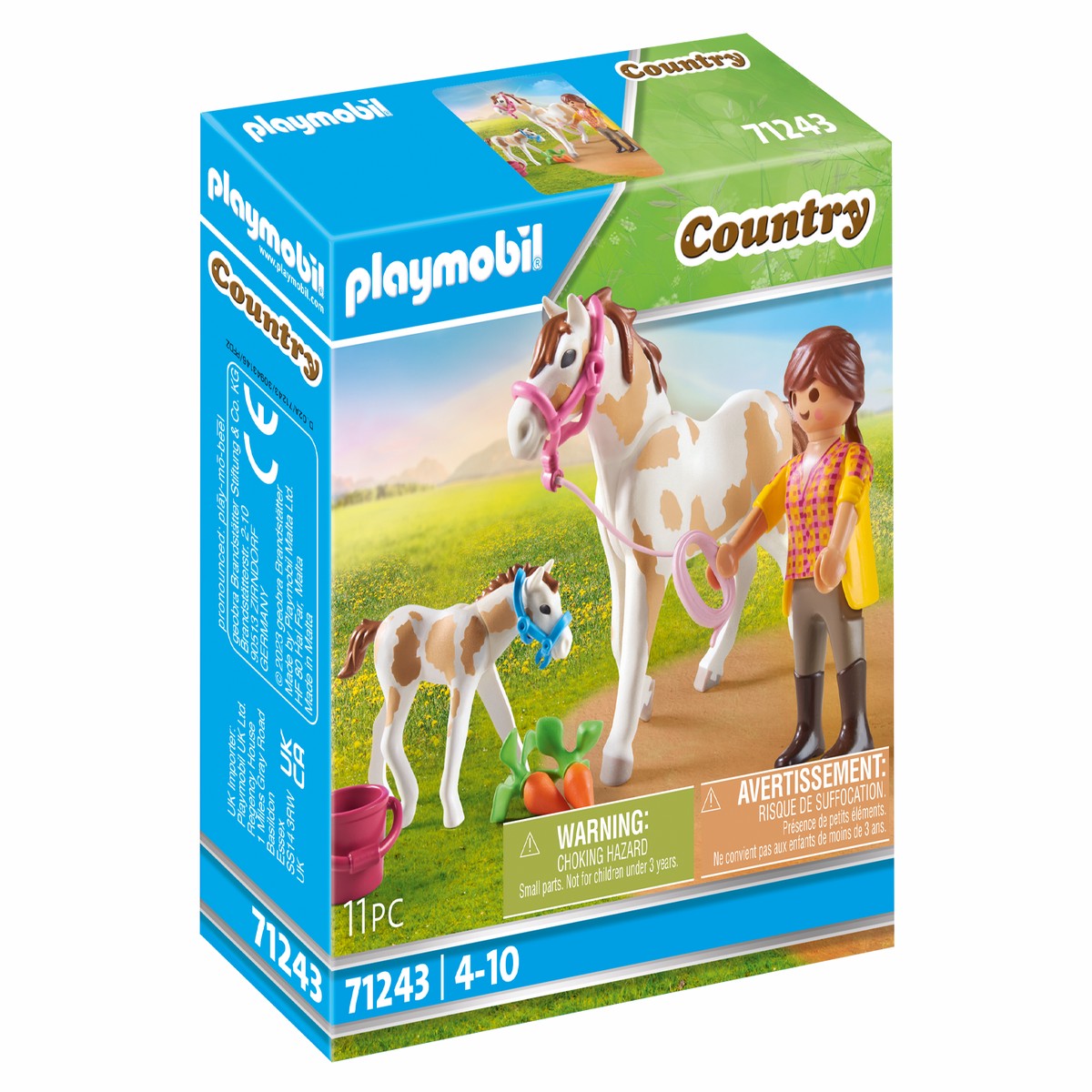 Playmobil 71243 Country-Horse wFoat