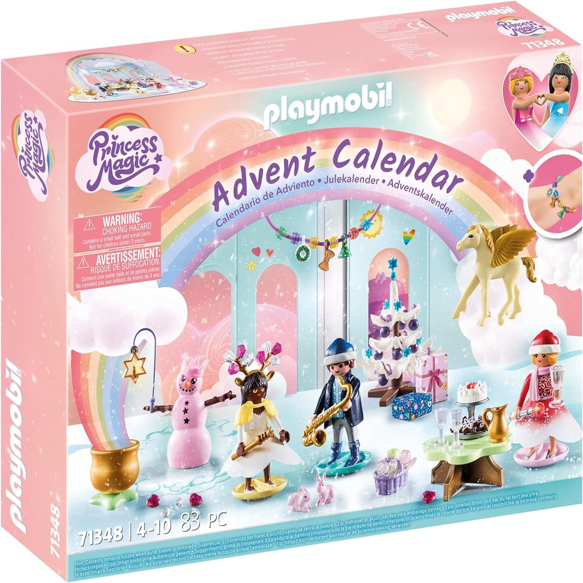 PLAYMOBIL 71348 Advent Calendar - Christmas under the Rainbow