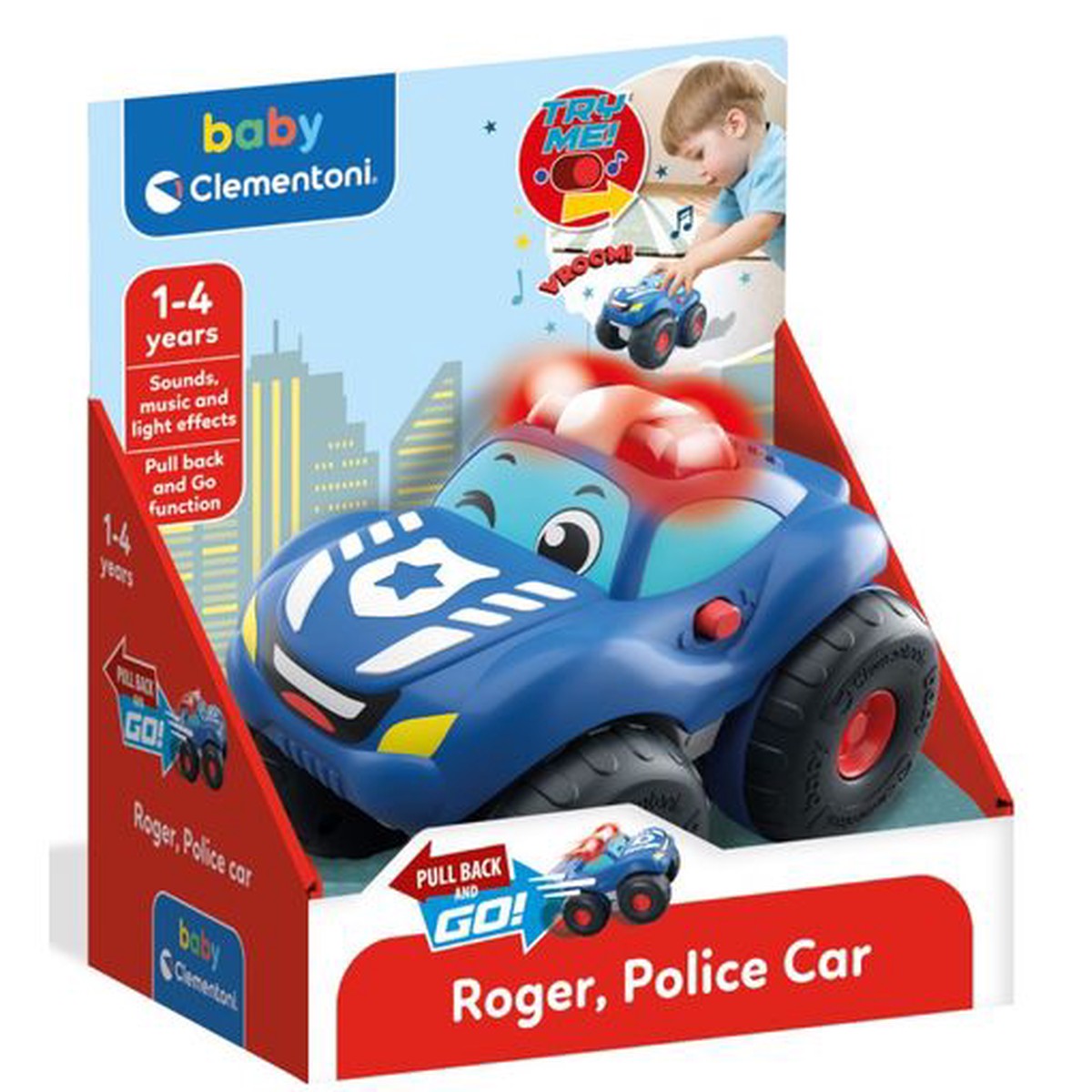 Baby Clementoni Roger The Police Car