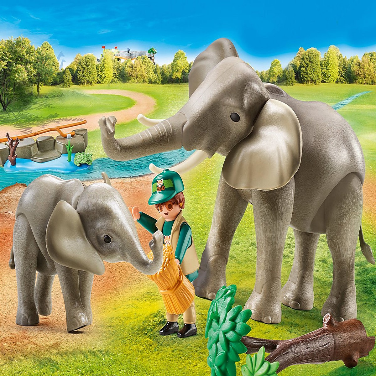 PLAYMOBIL 70324 Adventure Zoo-Elephant Habitat