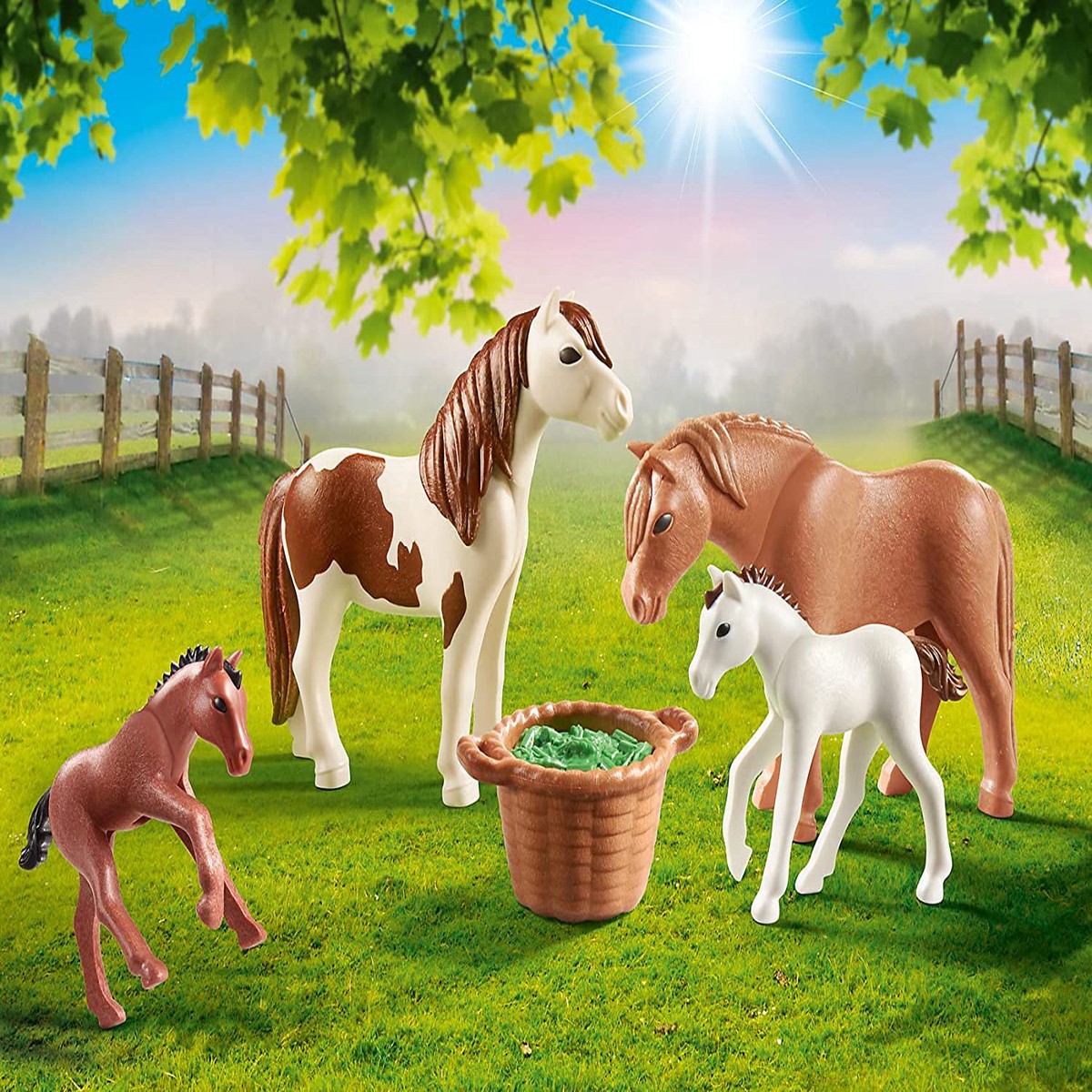 PLAYMOBIL 70682 Pony Farm-Ponies with Foals