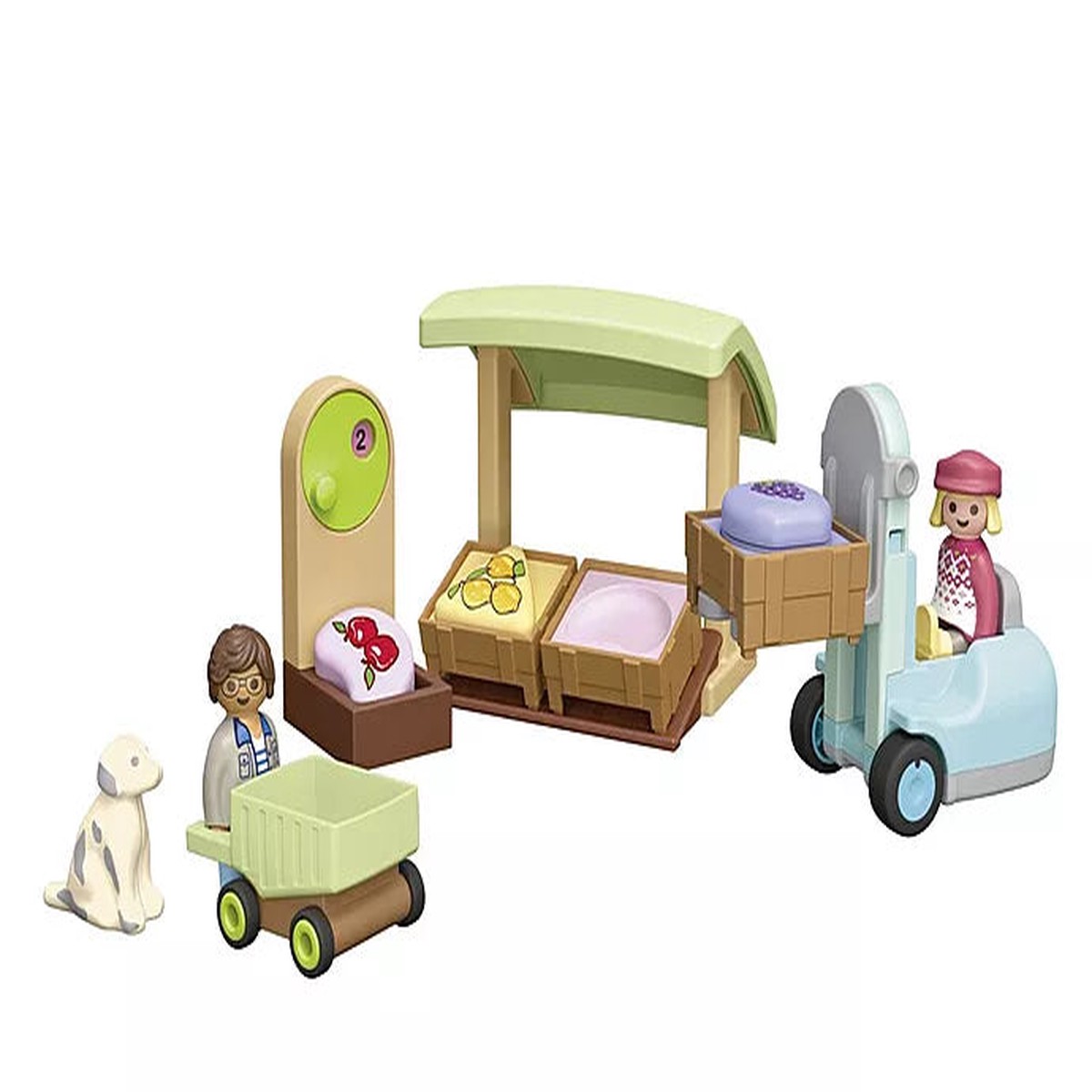 Playmobil 71691 Junior Organic Market Stall Forklift