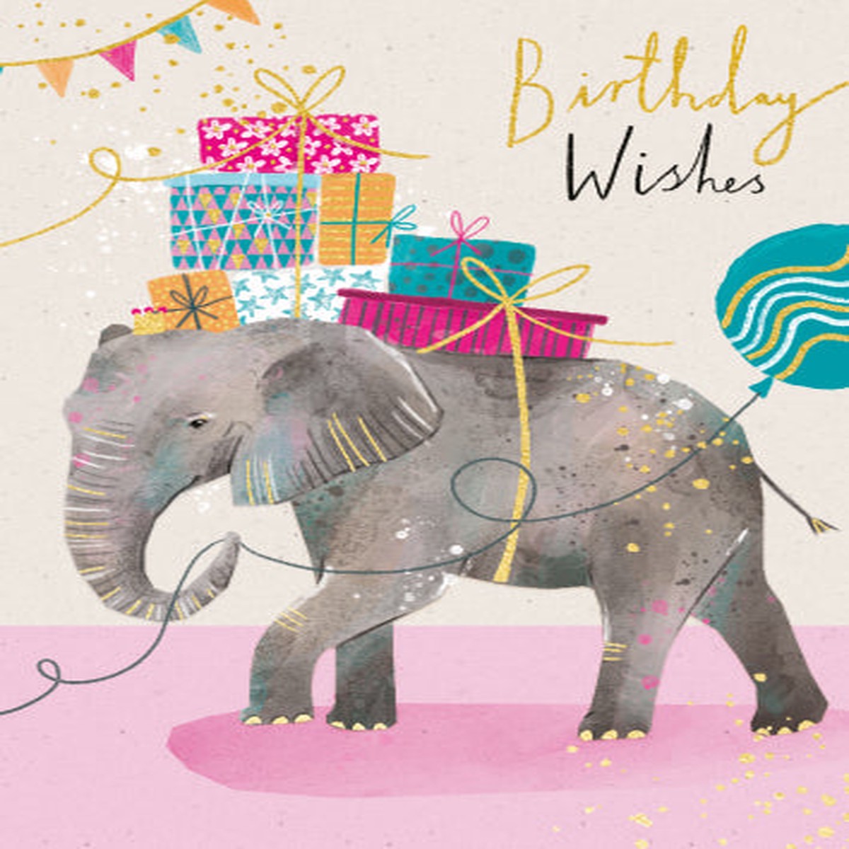 Birthday Card - Lets Celebrate