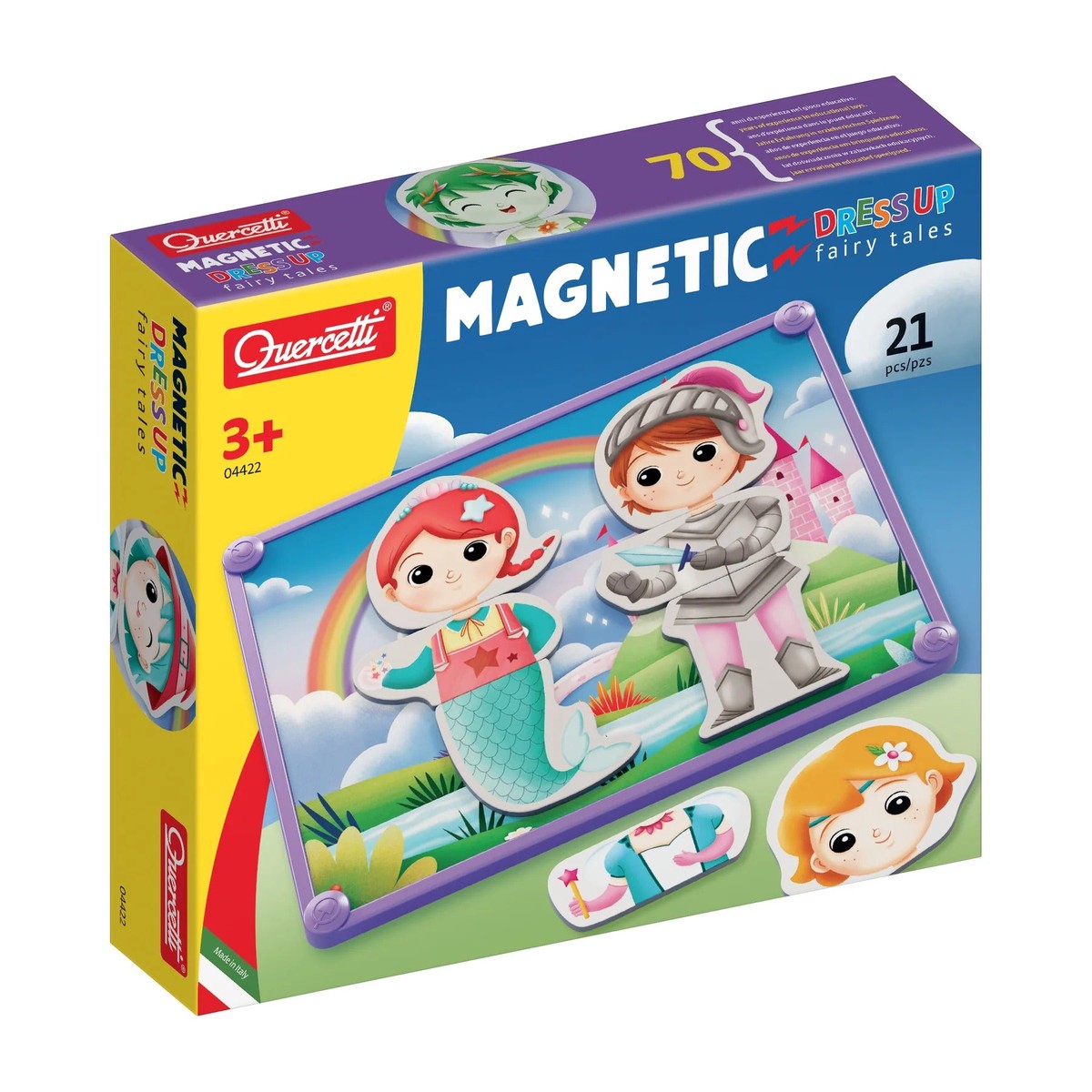 Quercetti 4422 Magnetic Dress Up Fairy Tales
