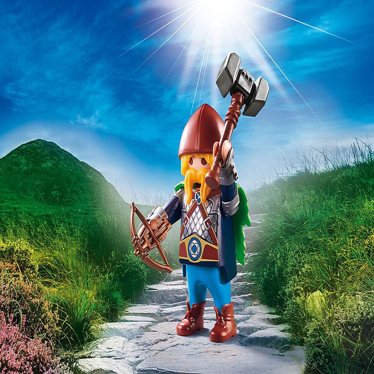 PLAYMOBIL Playmo-Friends - Dwarf Fighter