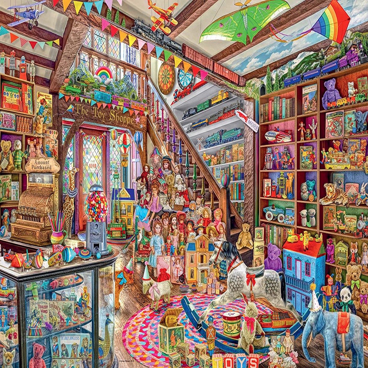 Ravensburger 139835 1000 Pieces The Fantasy Toy Shop