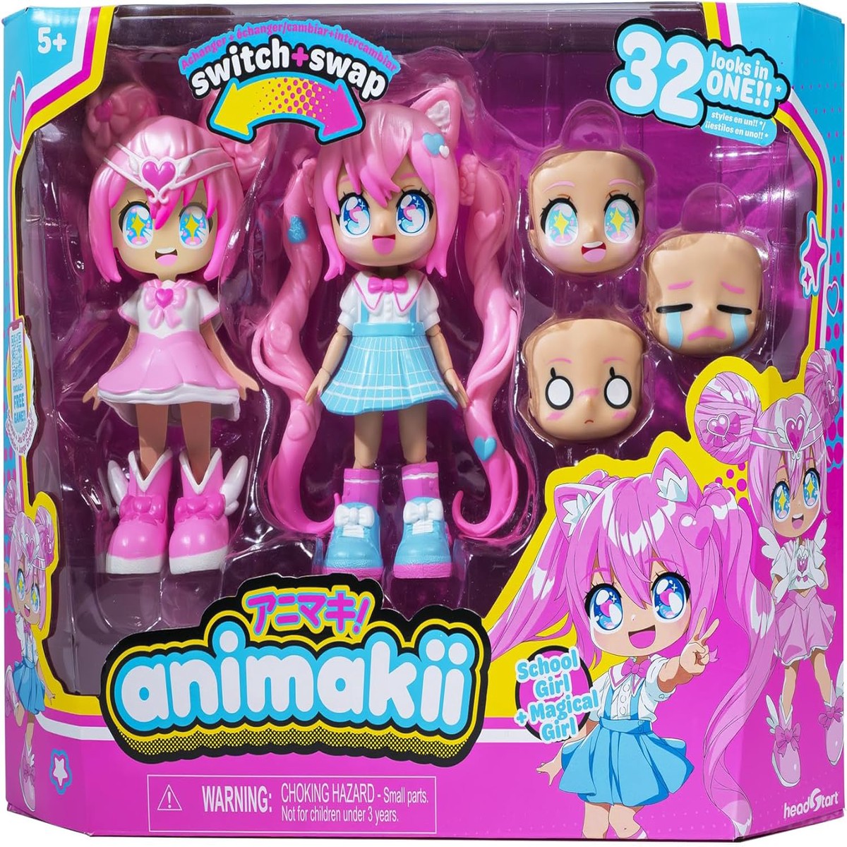 Animakii Doll Magical Girl School Girl Pack