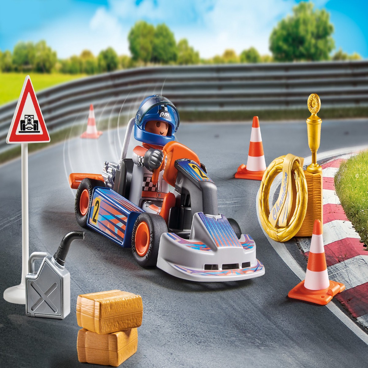 Playmobil 71187 Gift Set-Go-Kart Racer