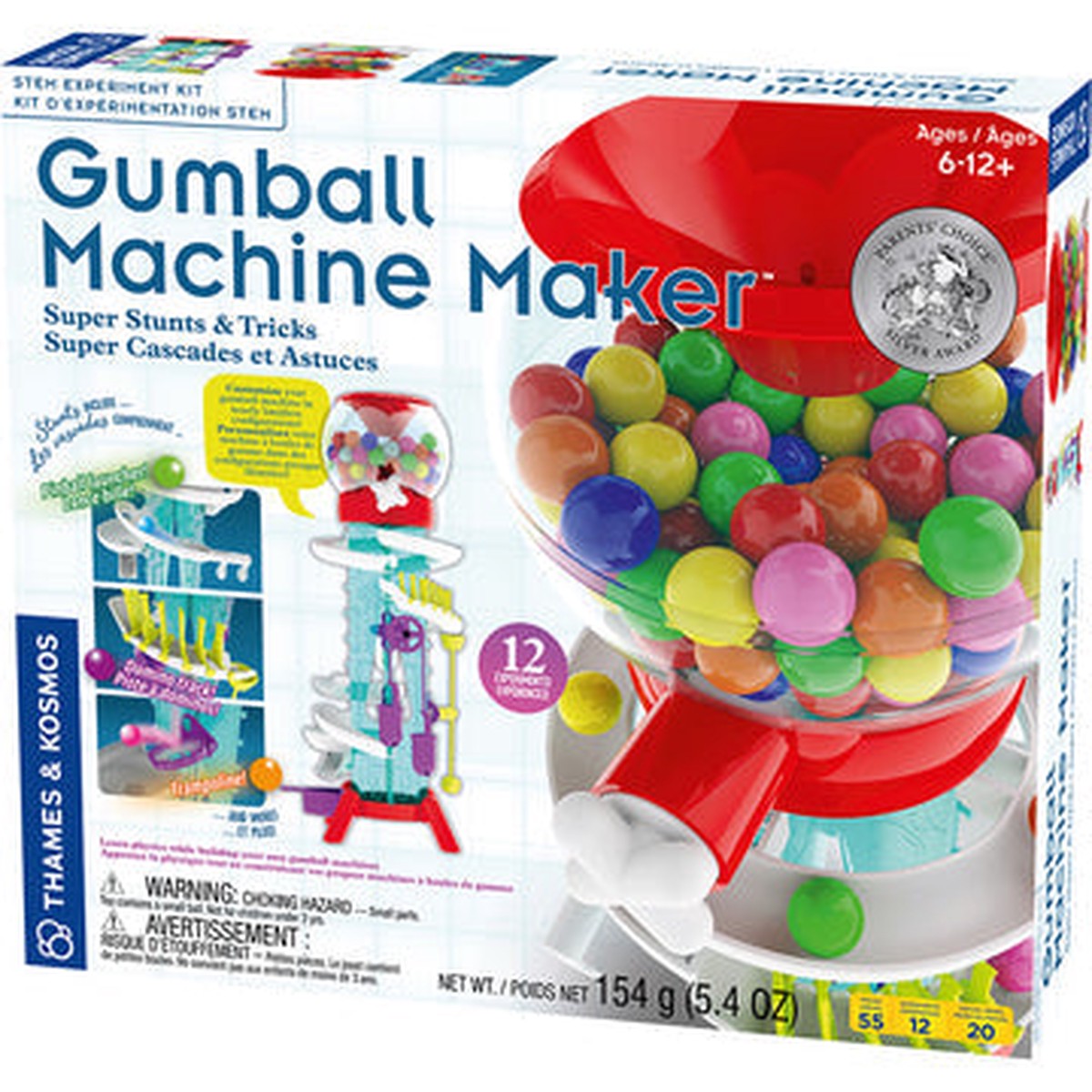 Thames Kosmos - Gumball Machine Maker - Super Stunts Tricks
