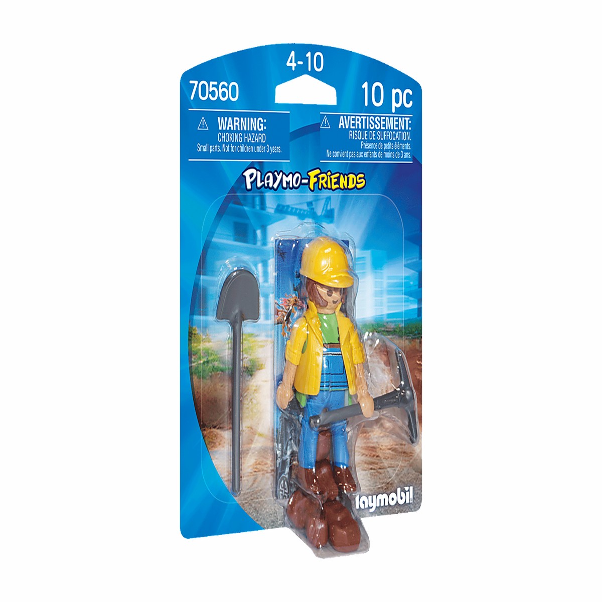 PLAYMOBIL 70560 Playmo Friends-Construction Worker