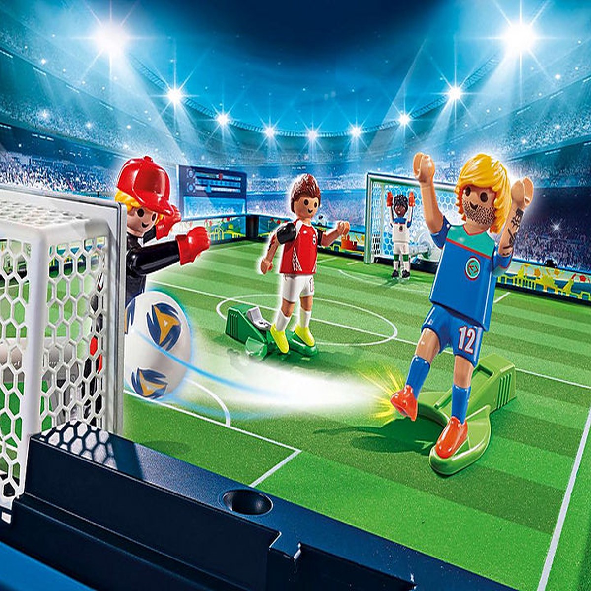 PLAYMOBIL Soccer - Take Along Soccer Arena