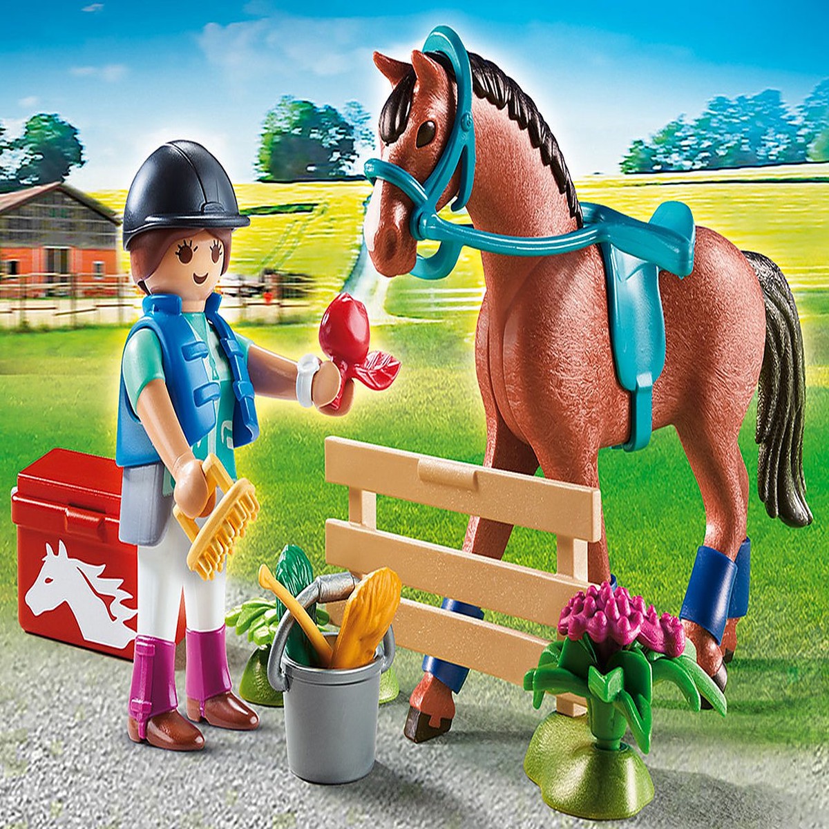 PLAYMOBIL 70294 Horse Farm Gift Set