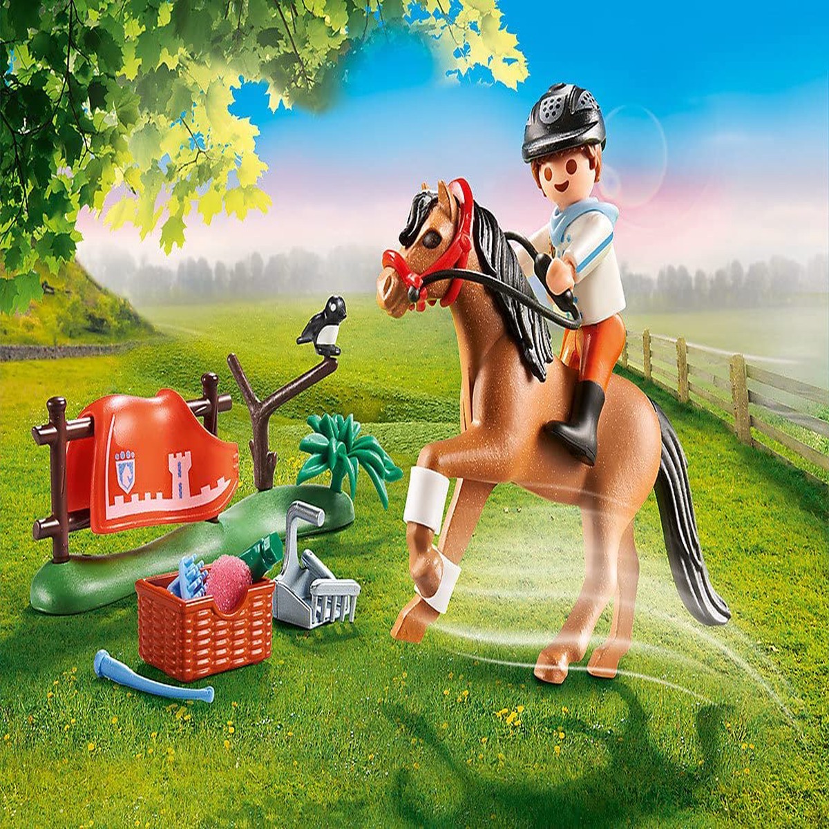 PLAYMOBIL 70516 Pony Farm-Collectible Connemara Pony