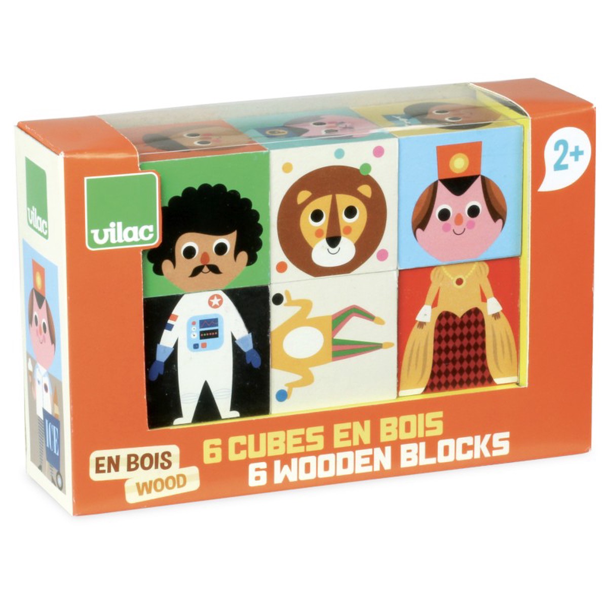 Vilac Arrhenius-Funny Blocks