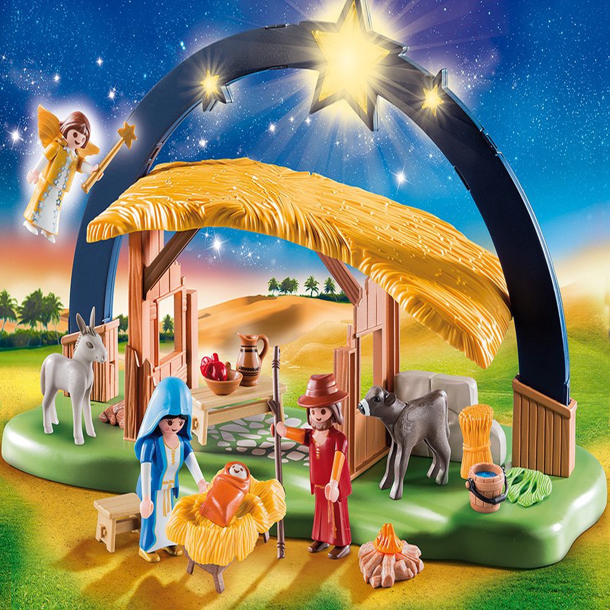 Playmobil Illuminating Nativity Manger