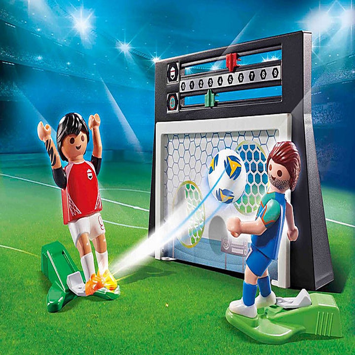 PLAYMOBIL Soccer - Soccer Shootout Contest
