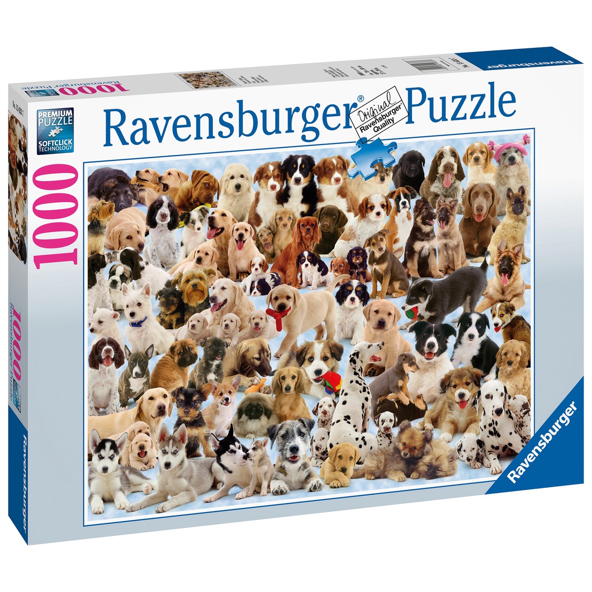 Ravensburger 156337 1000 P Dog Galore