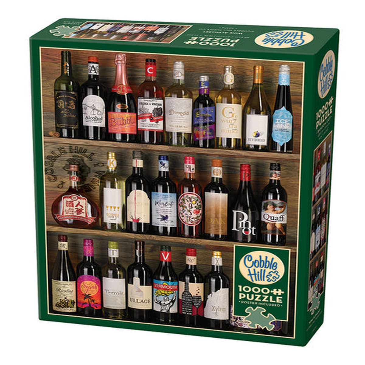 Cobble Hill - 1000pc Wine Alphabet