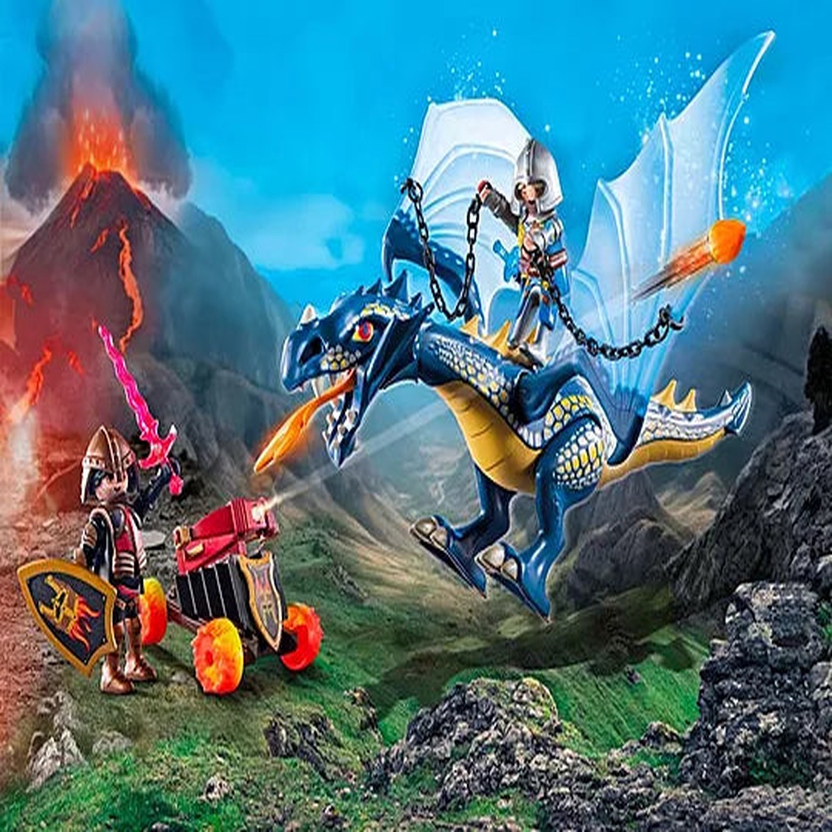 Playmobil 71644 Novelmore-Dragon in combat