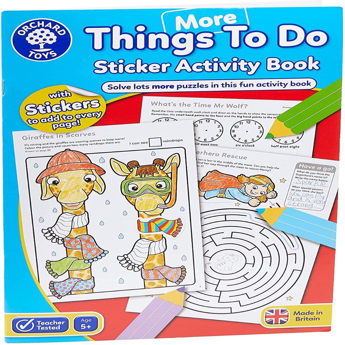 Orchard Toys CB13 Activity Book - Things to Do