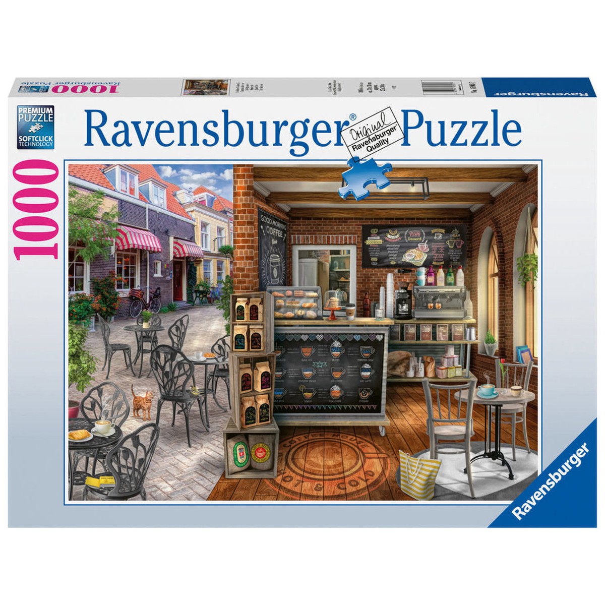 Ravensburger - 1000pc Quaint Cafe