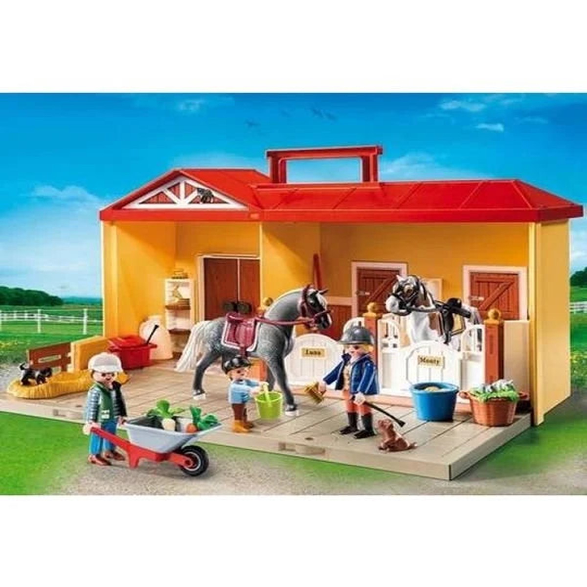Playmobil 71393 Country Take Along Horse Stable