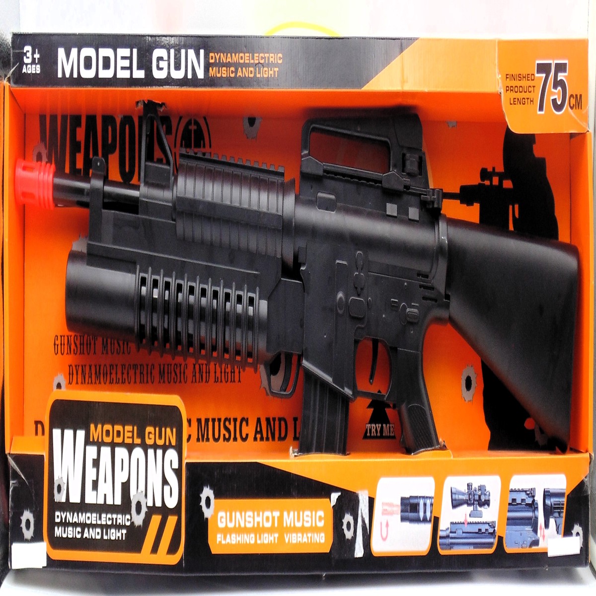 Action Rifle with Light Sound