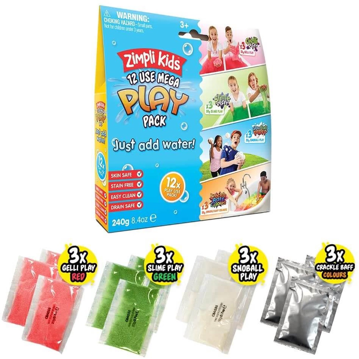Zimpli Kids 12 Use Mega Play Pack