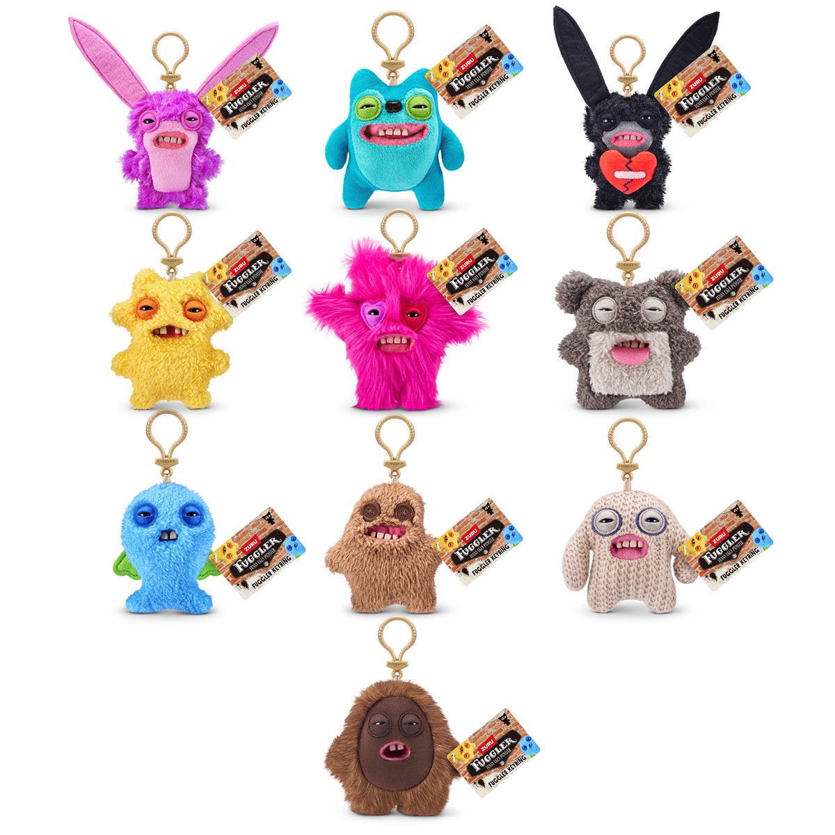 Fugglers 5 Key Ring Series 5